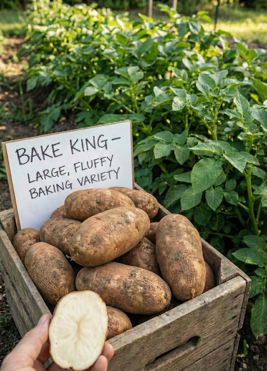 Bake King Seed Potatoes – Large, Fluffy Baking Variety