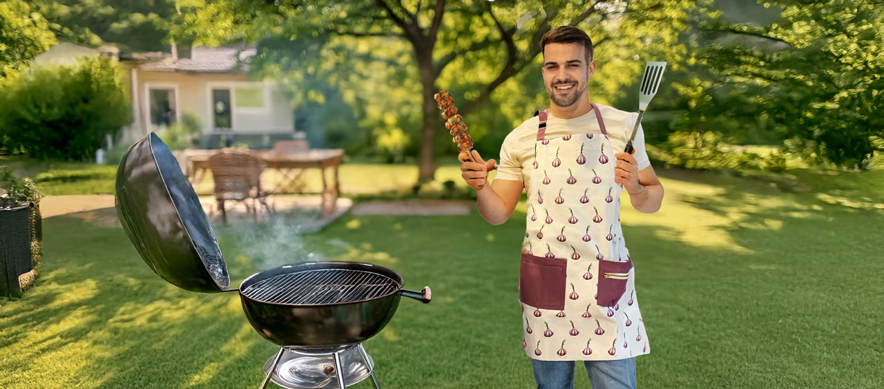 Garlic Bulb 2 Pocket Apron