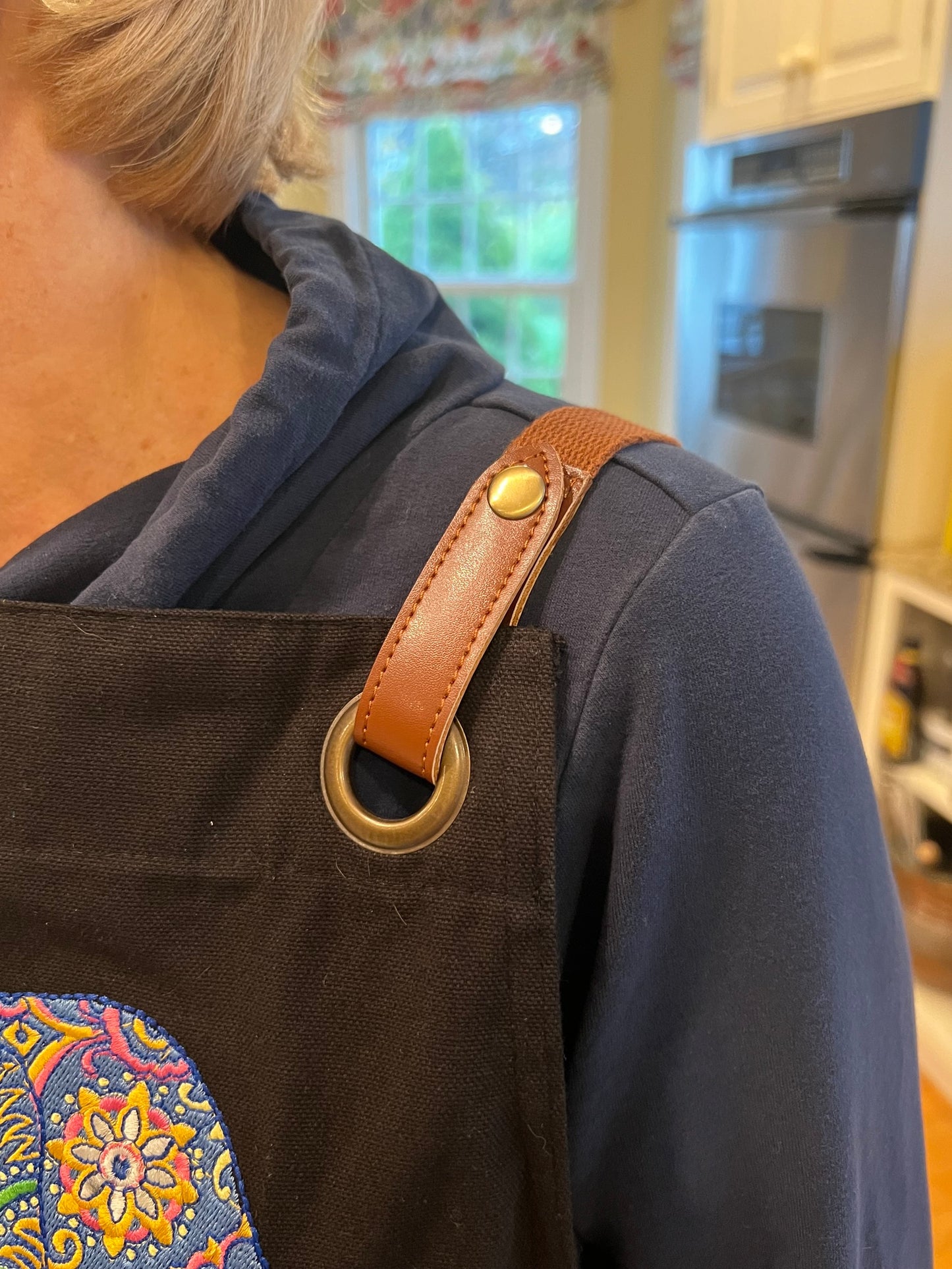 Embroidery Elephant Apron
