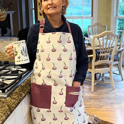 Garlic Bulb 2 Pocket Apron