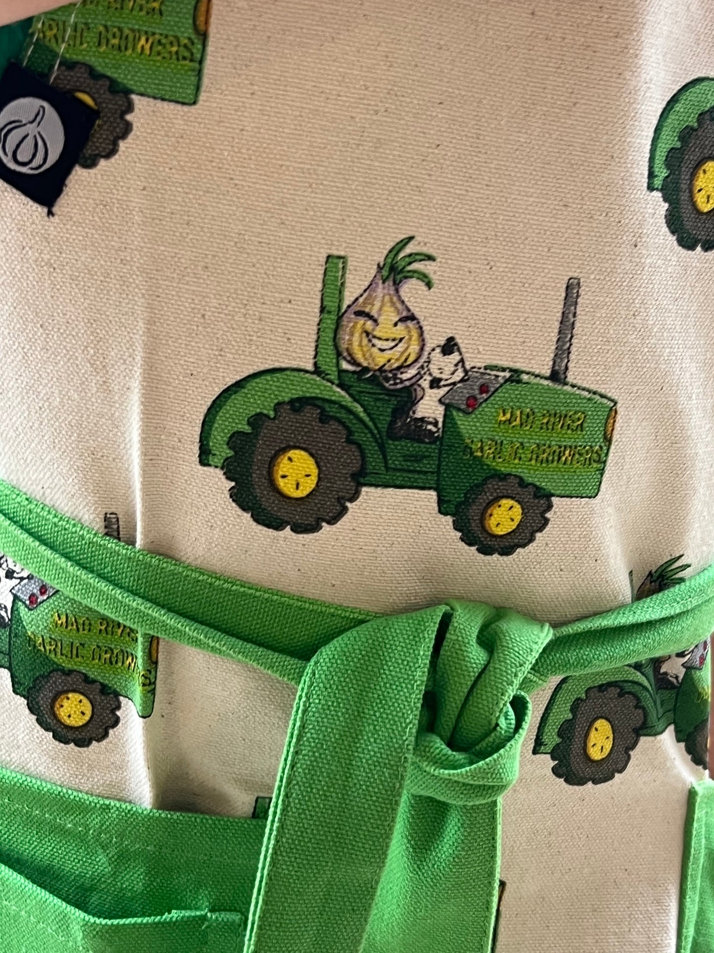 Kid’s Tractor Logo Apron