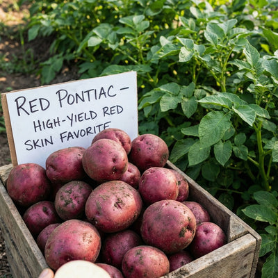 Red Pontiac Seed Potatoes – High-Yield Red Skin Favorite