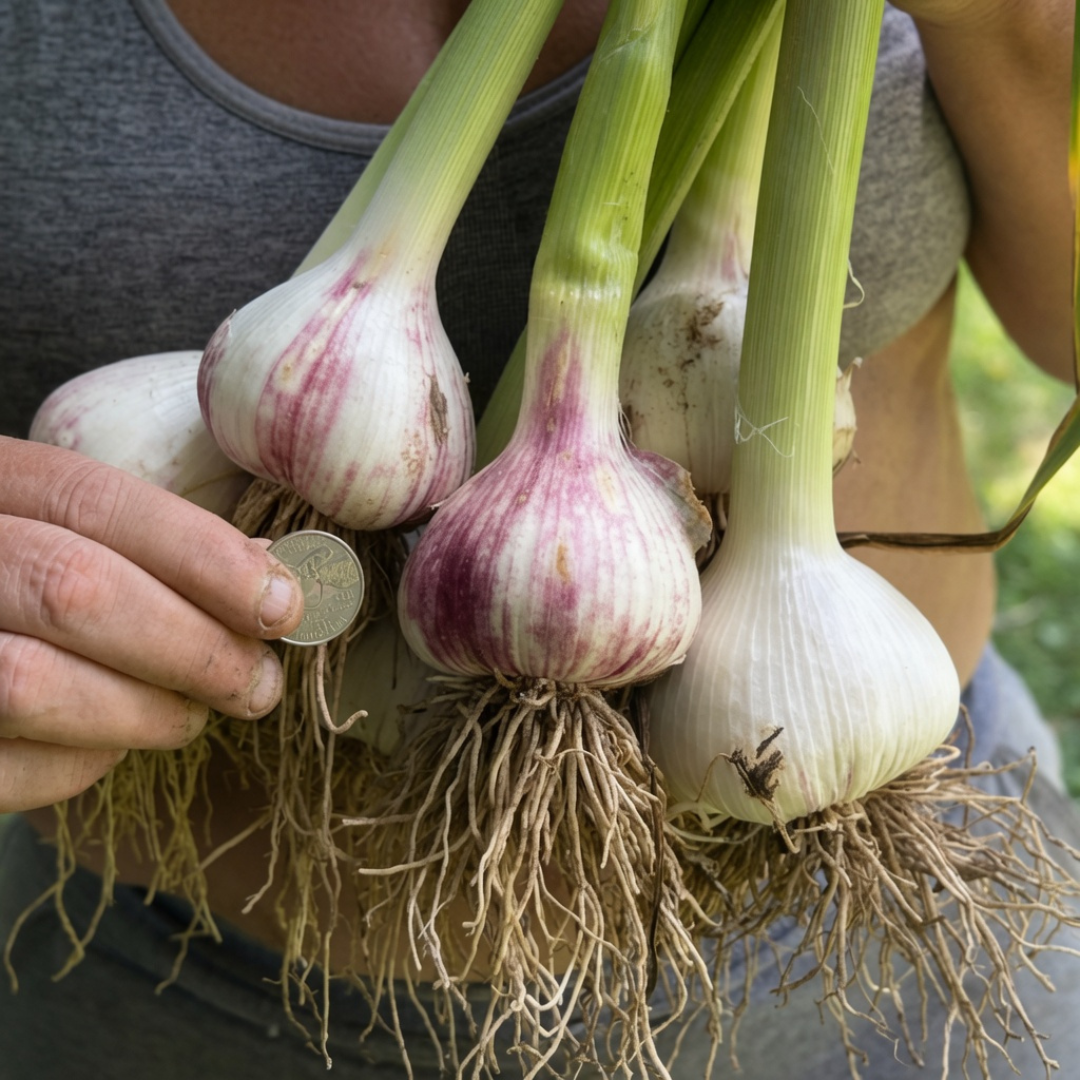 Russian Red Garlic