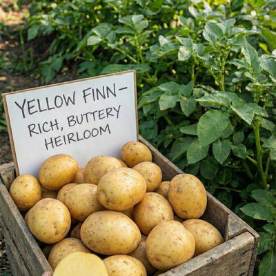 Yellow Finn Seed Potatoes – Rich, Buttery Heirloom