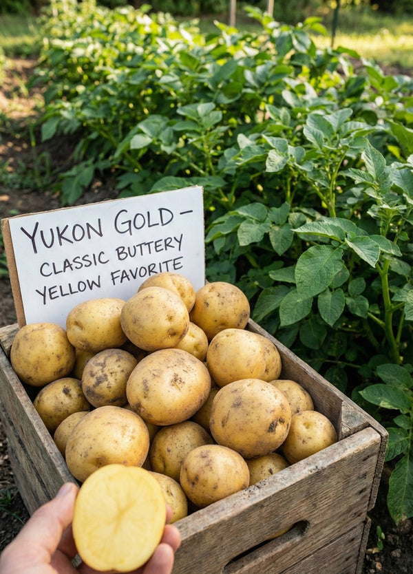 Yukon Gold Seed Potatoes – Classic Buttery Yellow Favorite