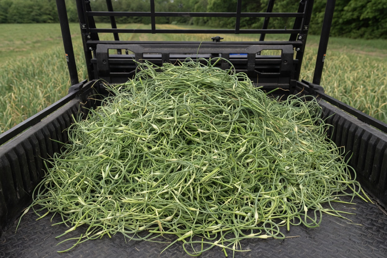 Fresh Garlic Scapes